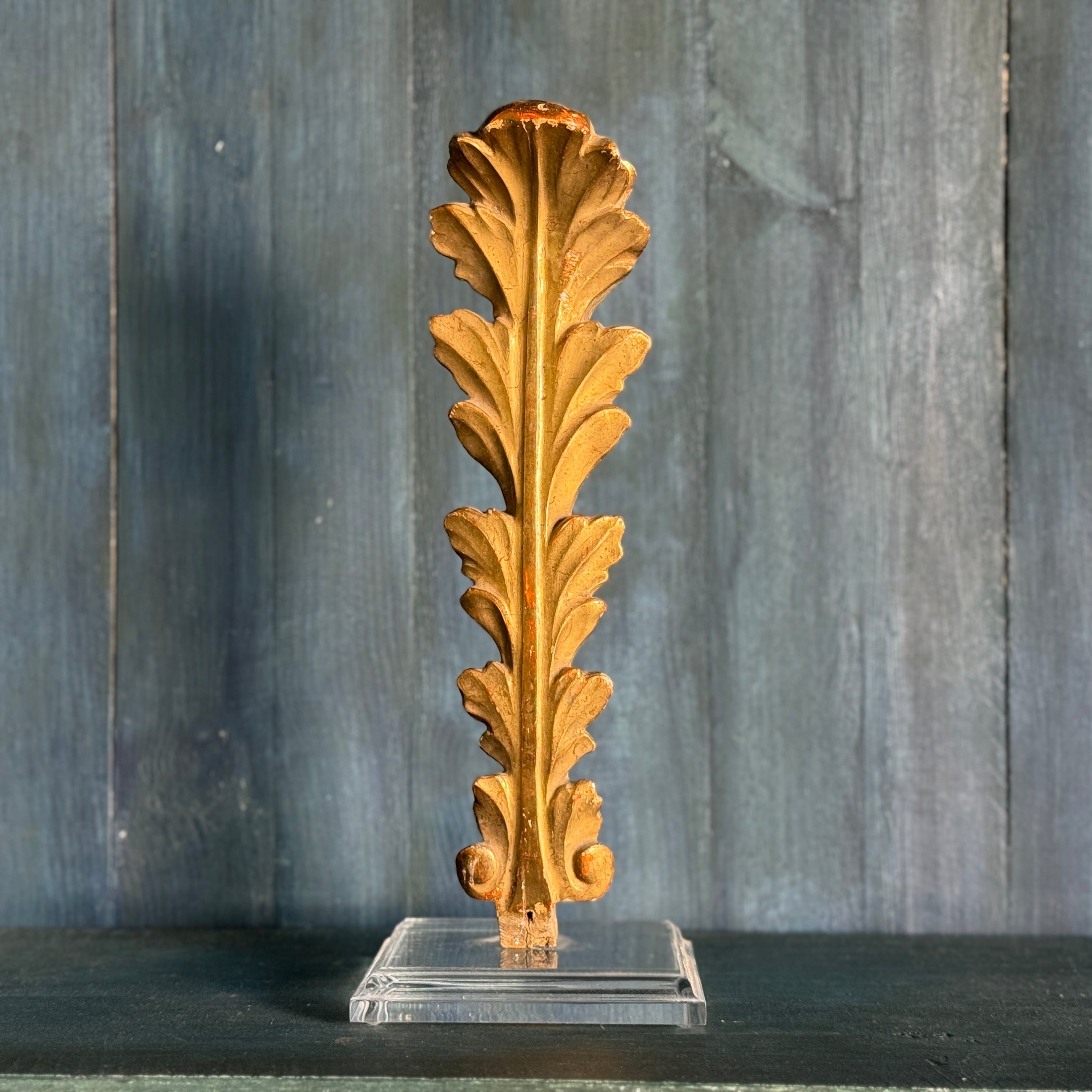 Antique Italian Giltwood Fragment