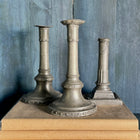Signed Dutch Pewter Candlestick