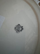 Turn of 20th century Belgian ironstone footbath