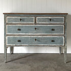 Aquamarine Blue Vintage Venetian Commode