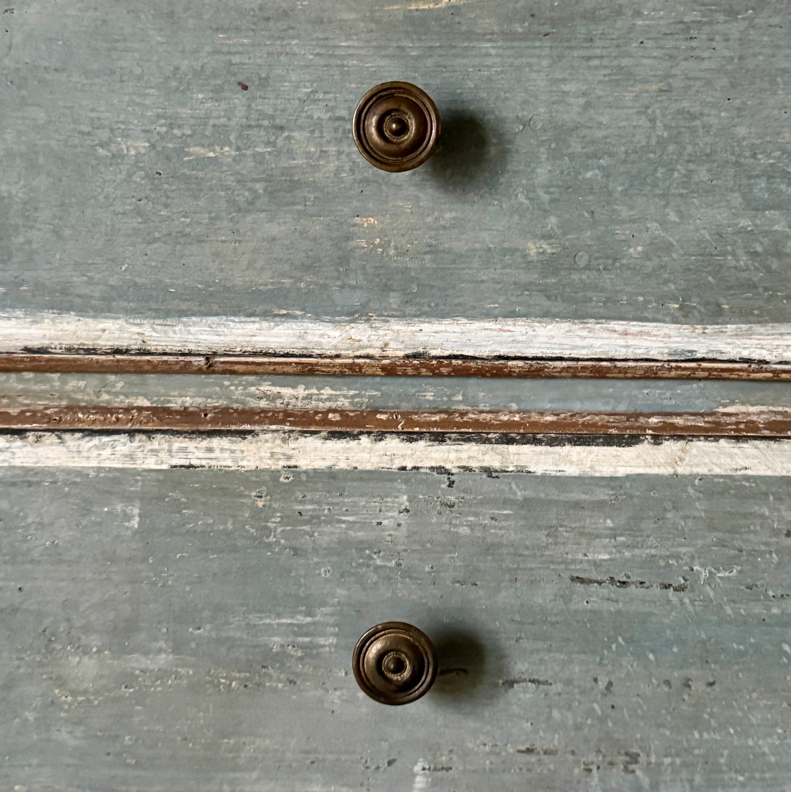 Aquamarine Blue Vintage Venetian Commode