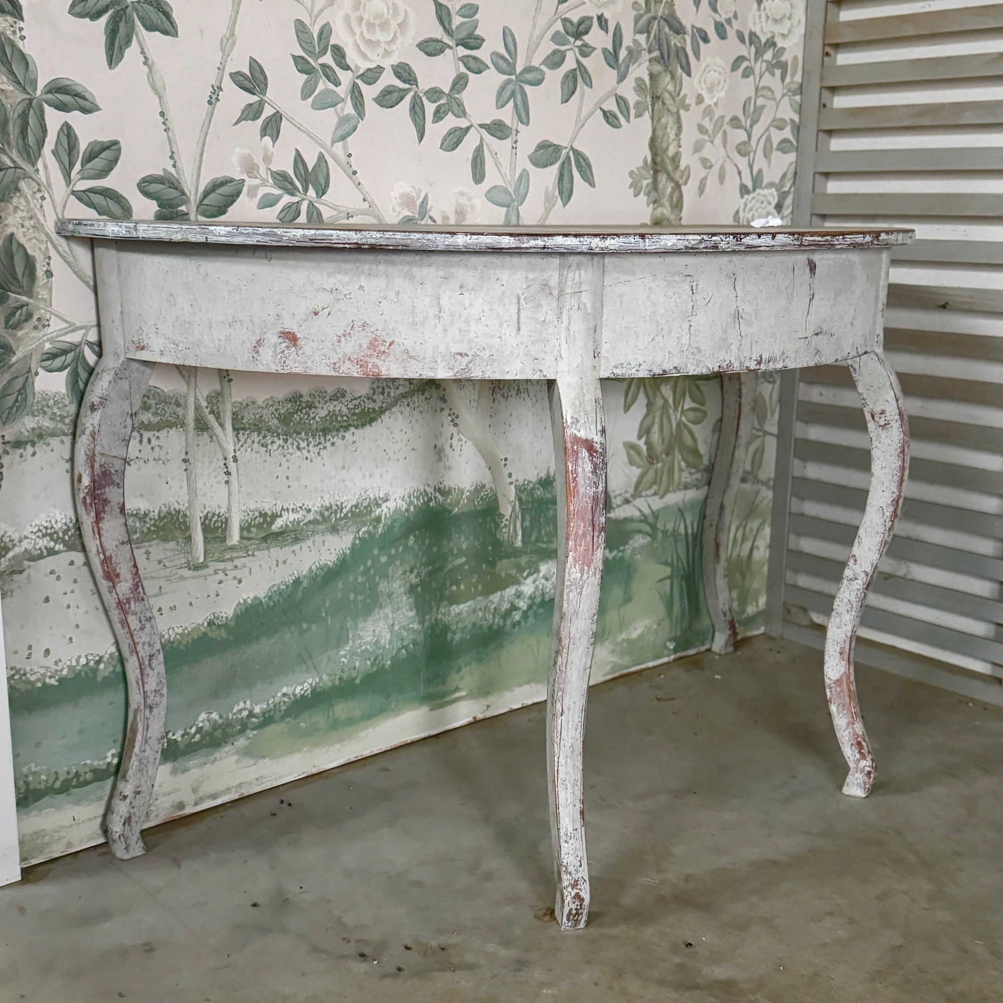 Stately Pair of Swedish Demilunes Circa 1880