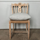 Swedish Rush Seat Chairs, Set of 4, Vintage Circa 1950's