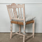 Swedish Rush Seat Chairs, Set of 4, Vintage Circa 1950's