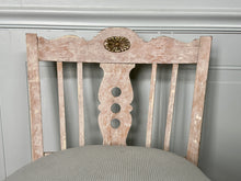 Swedish Rush Seat Chairs, Set of 4, Vintage Circa 1950's