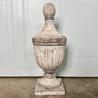 Pair of Italian Urns with Faux Terracotta Finish