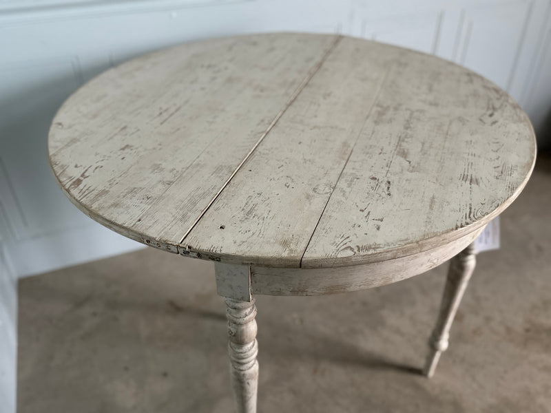 Antique Swedish Drop-leaf Table, Circa 1850