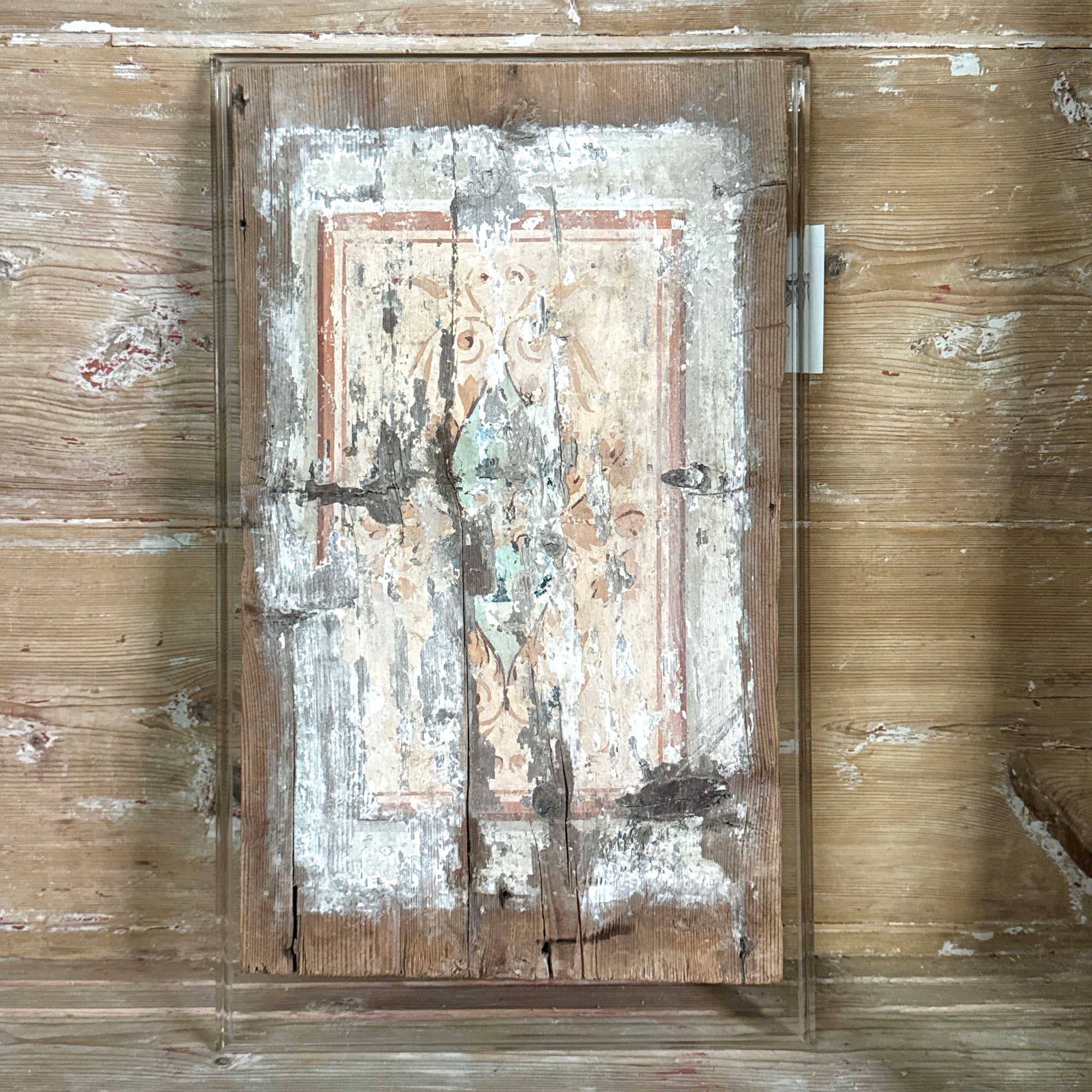 15th C. Venetian Ceiling Panel on Acrylic