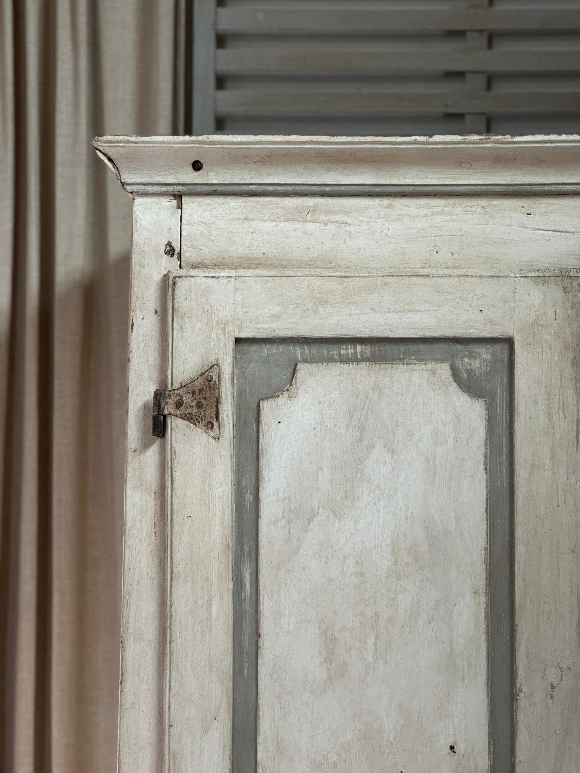 19th C. Italian Painted Armoire