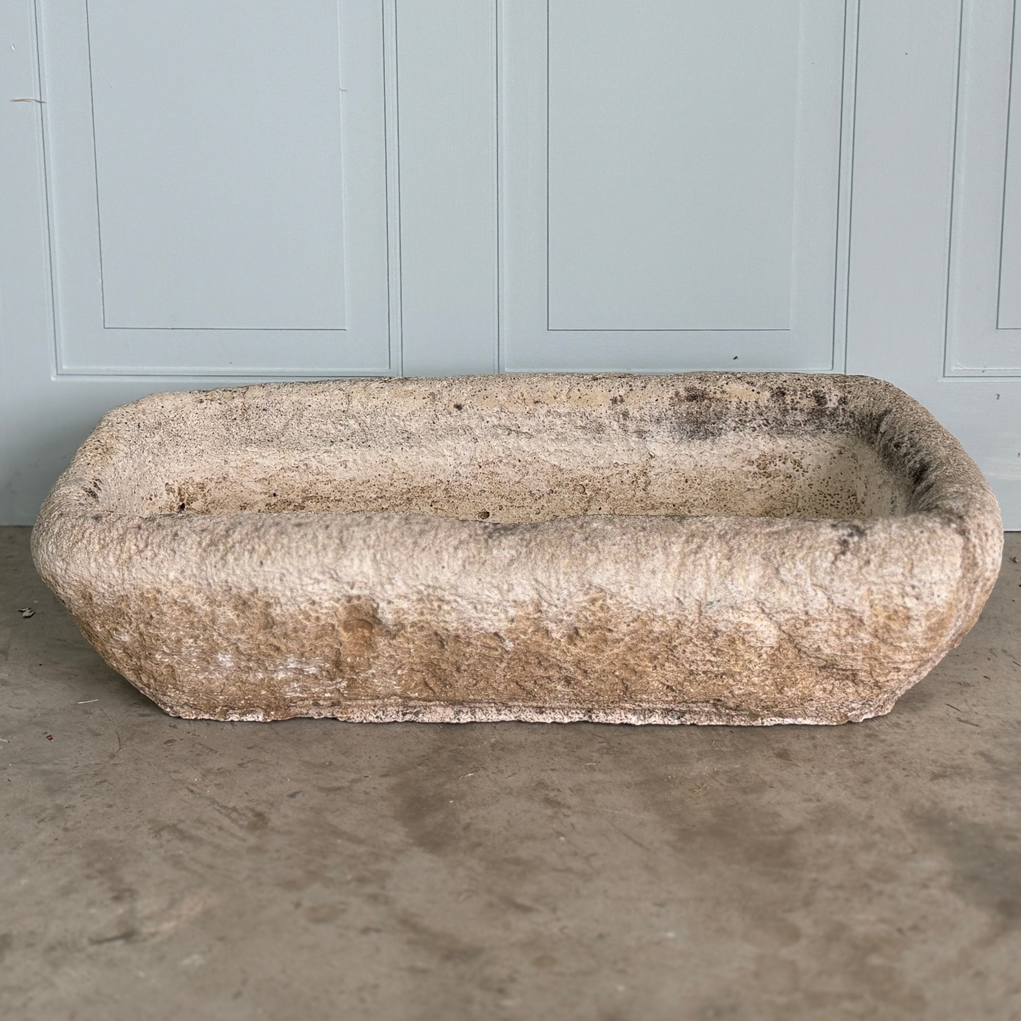 Antique Impressive French Stone Trough Sink