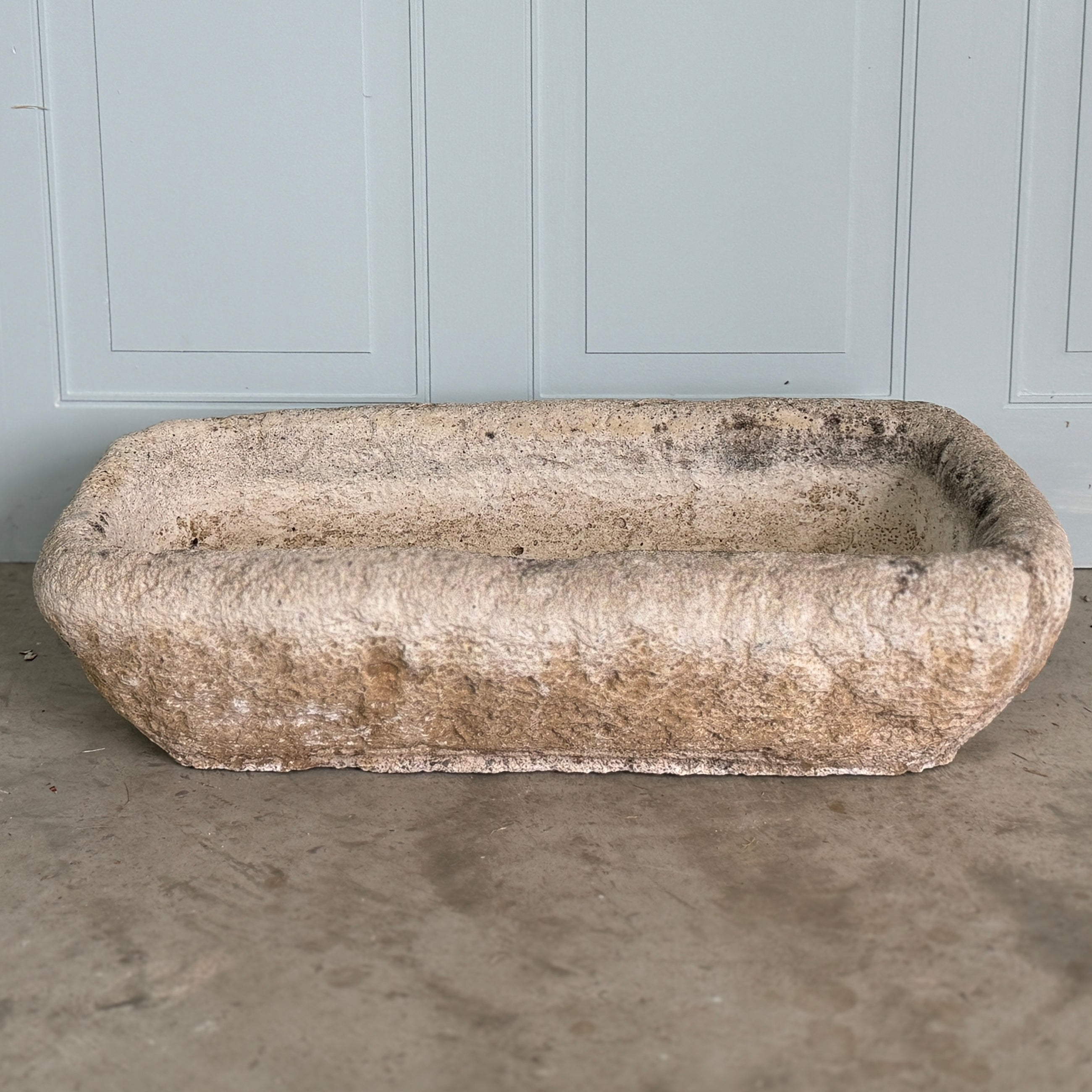 Antique Impressive French Stone Trough Sink