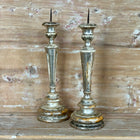 Pair of Louis XVI Silver Candlesticks