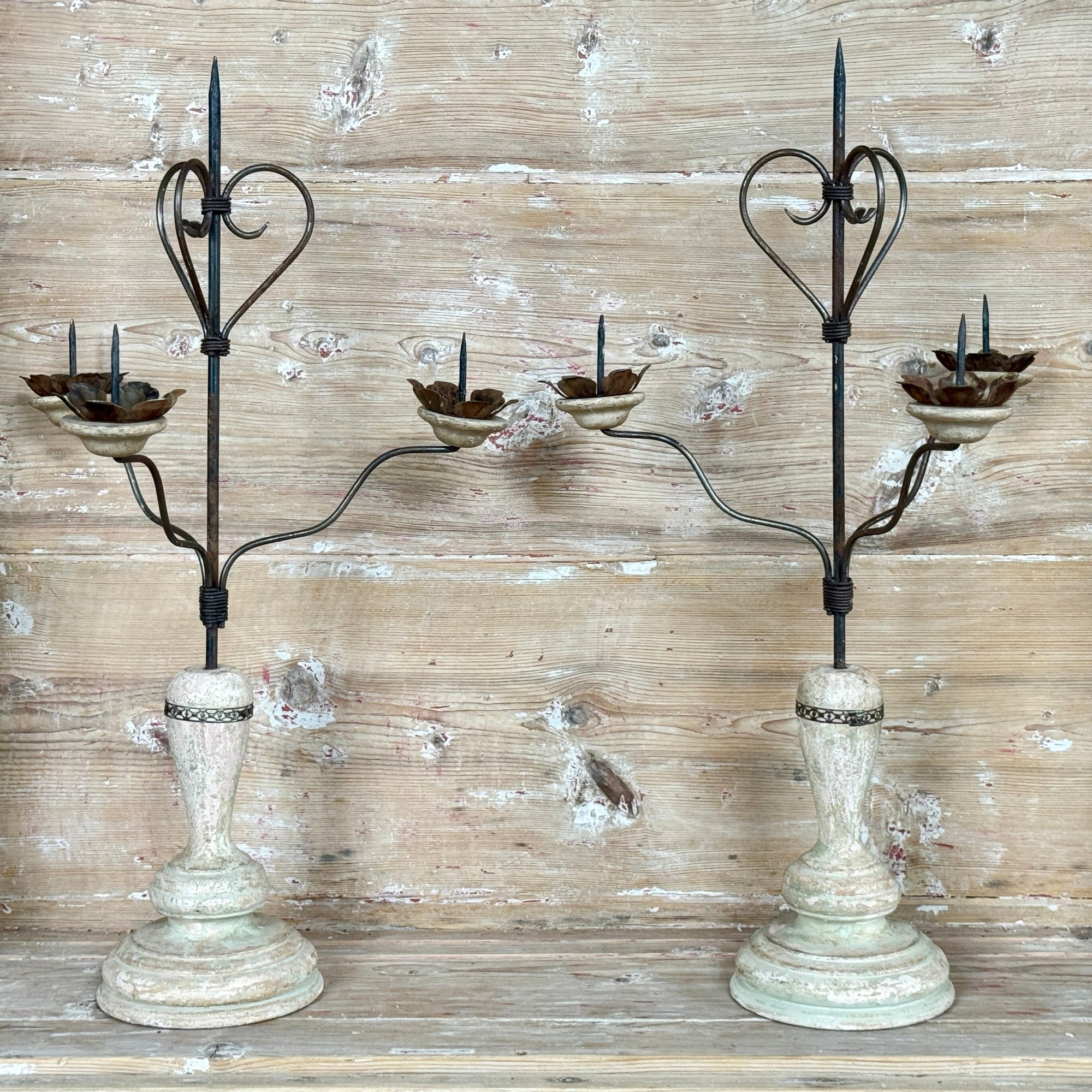 Antique Italian Candelabras (Pair)