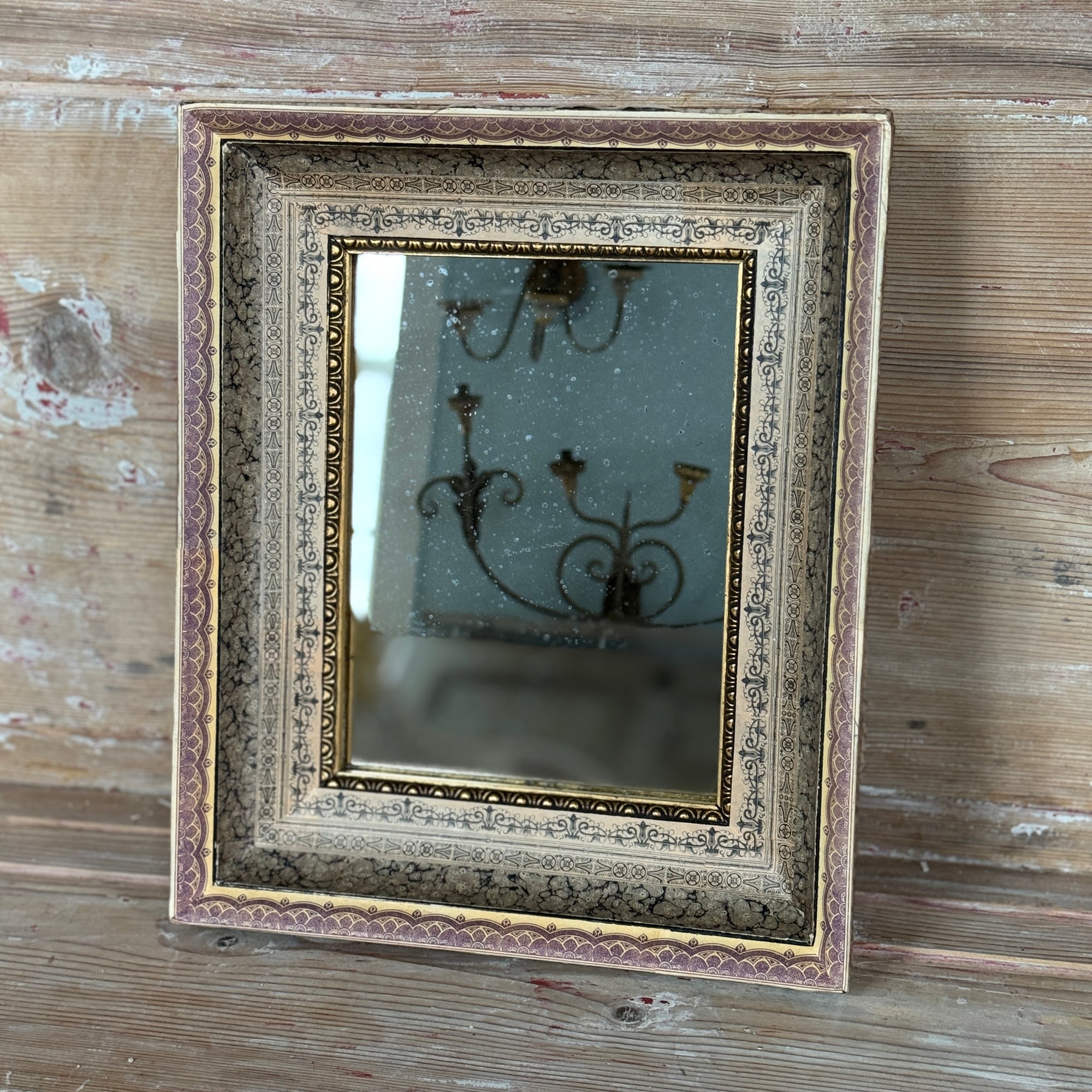 Handmade Frame with Antique Mirror