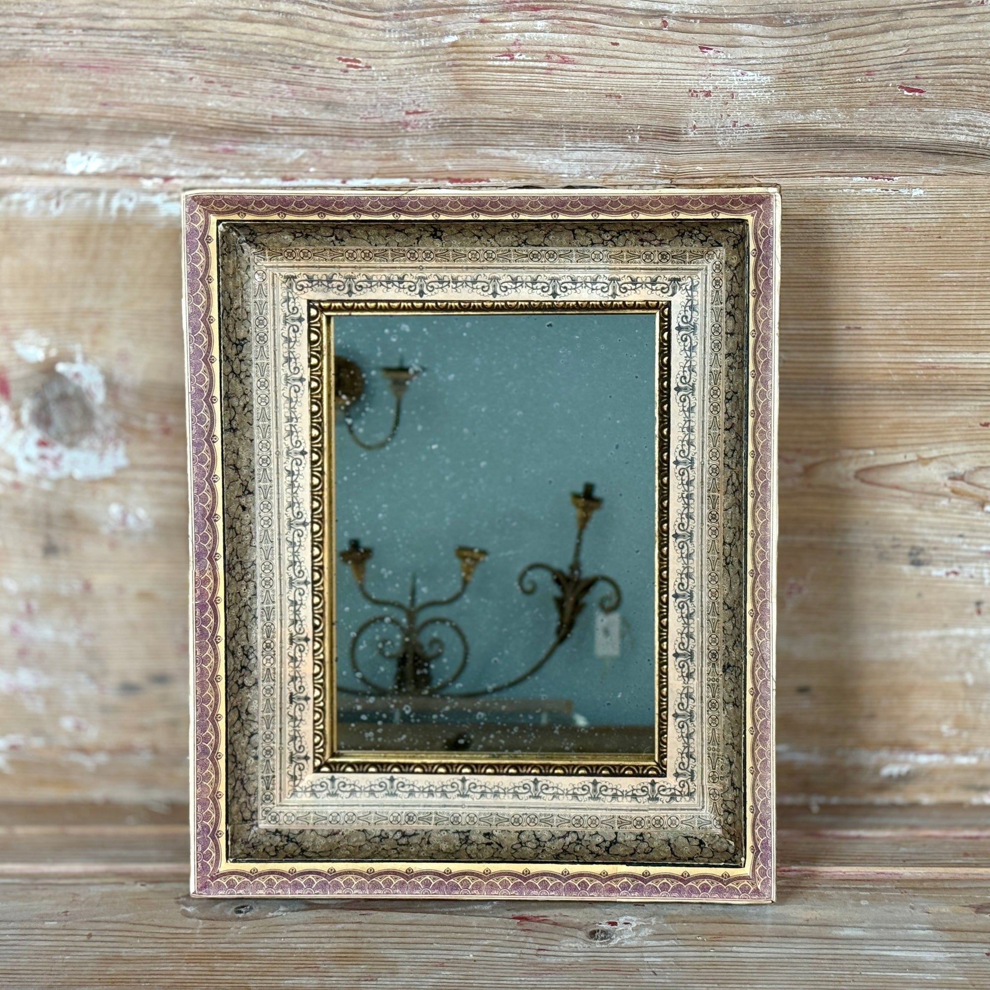 Handmade Frame with Antique Mirror