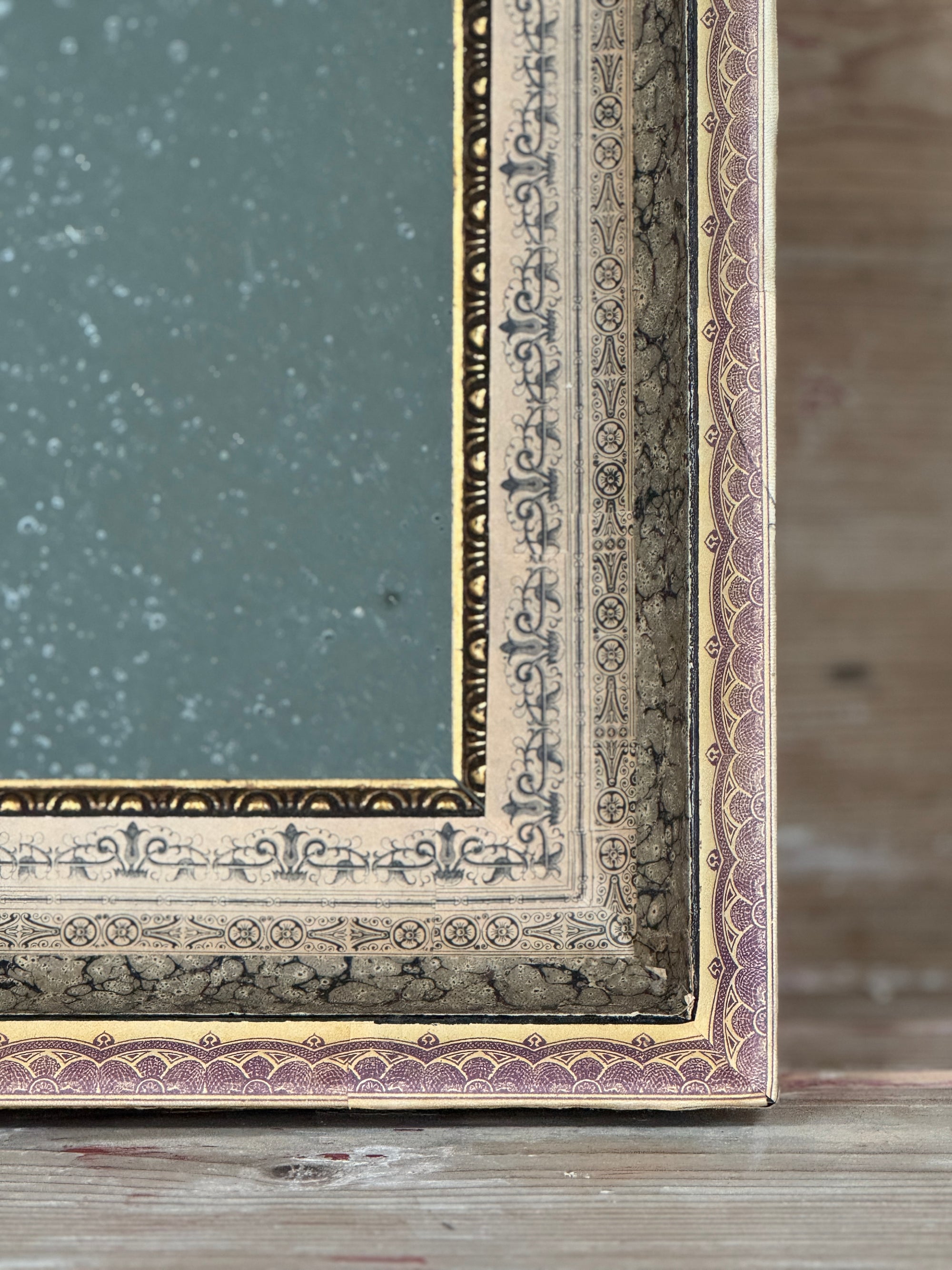Handmade Frame with Antique Mirror