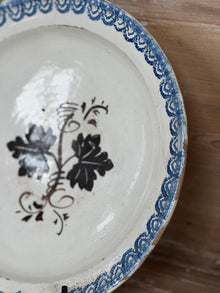 Grouping of 5 19th century plates from Puglia, Italy