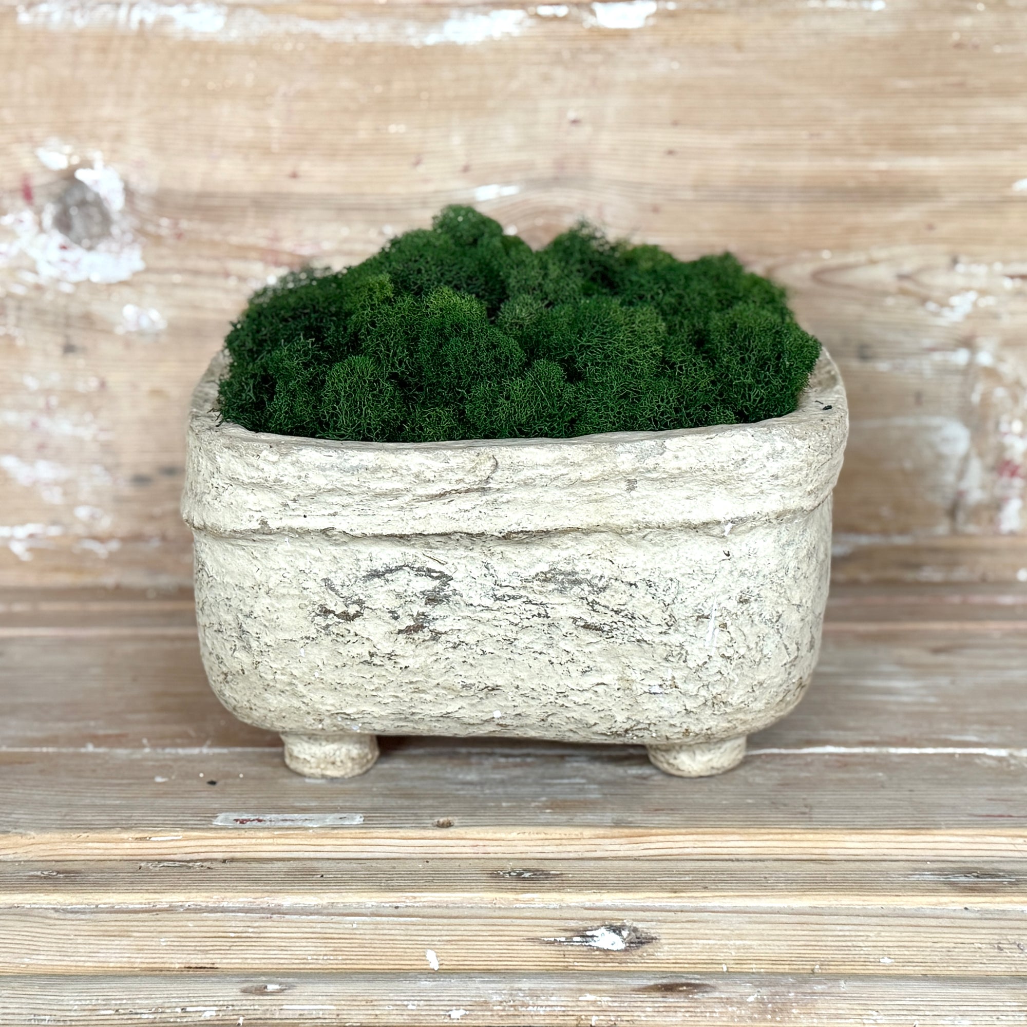 Fabulous Paper Mache Vessel on Legs