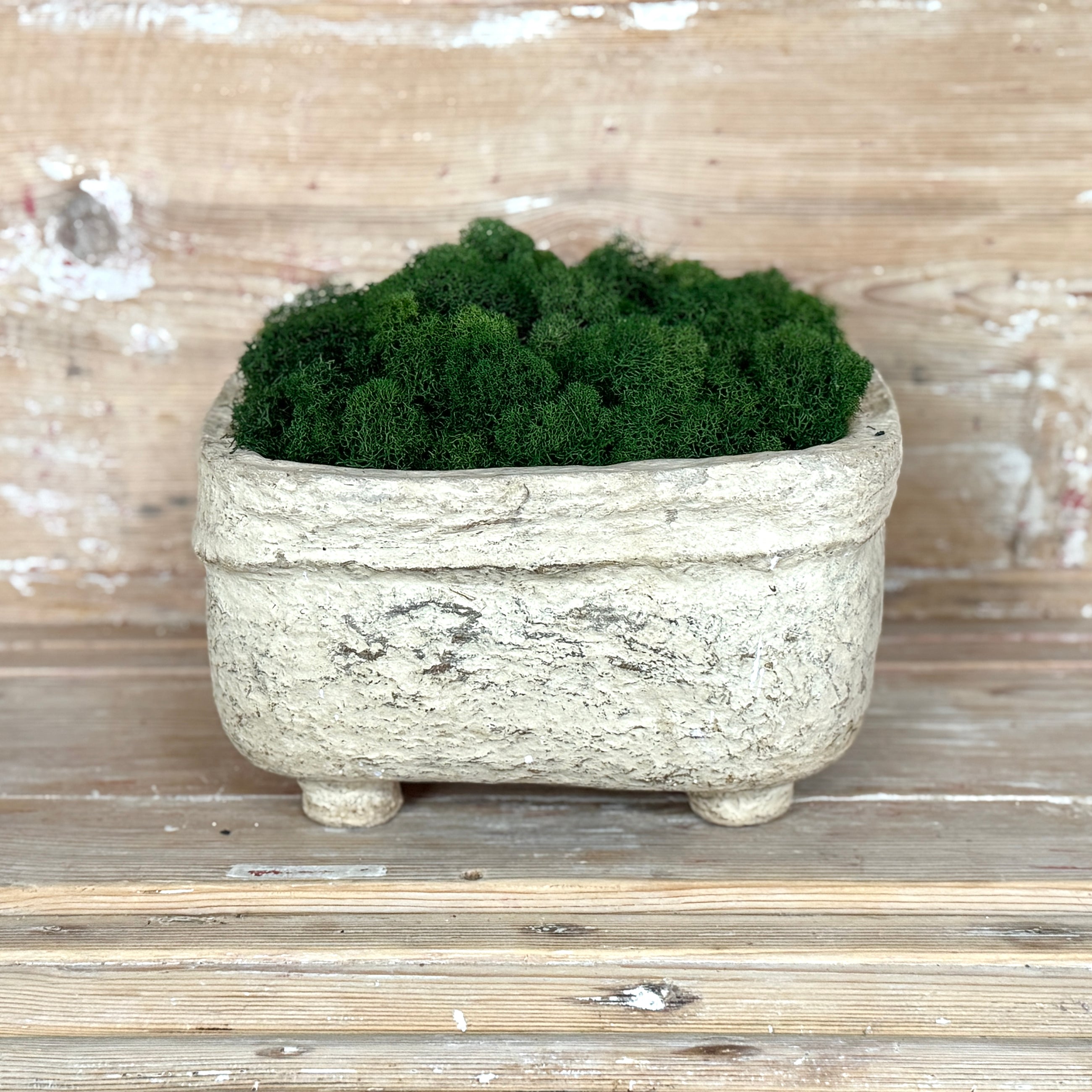 Fabulous Paper Mache Vessel on Legs