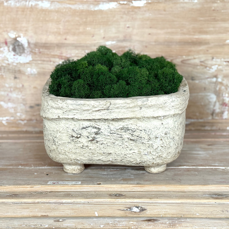 Fabulous Paper Mache Vessel on Legs