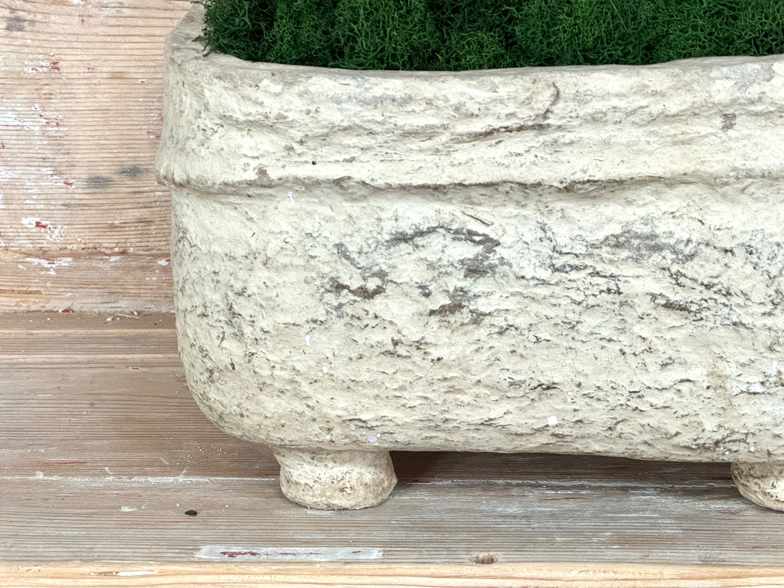 Fabulous Paper Mache Vessel on Legs