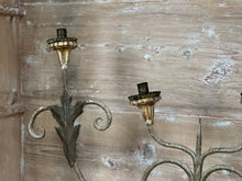 Circa 1700 Pair of Italian Candelabras on Acrylic Base