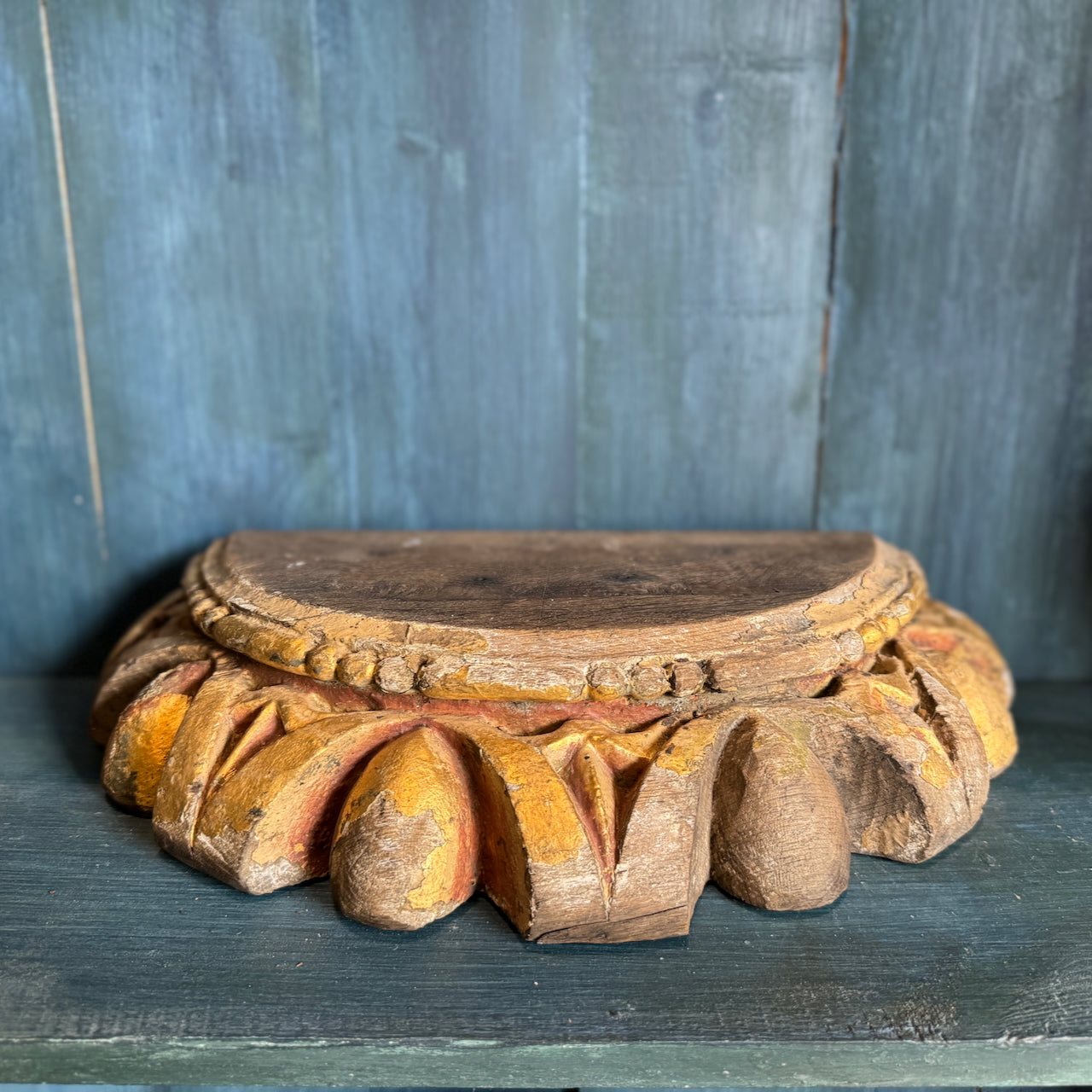 Antique European Giltwood Architectural Fragment