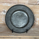 Antique Pewter Charger Plate, Plays de Loire - Large