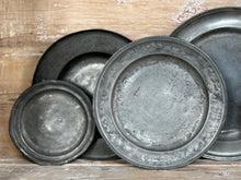 Antique Pewter Charger Plate, Plays de Loire - Large