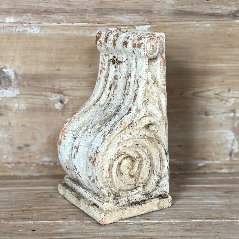 Terra Cotta Wall Bracket with Beautiful Patina