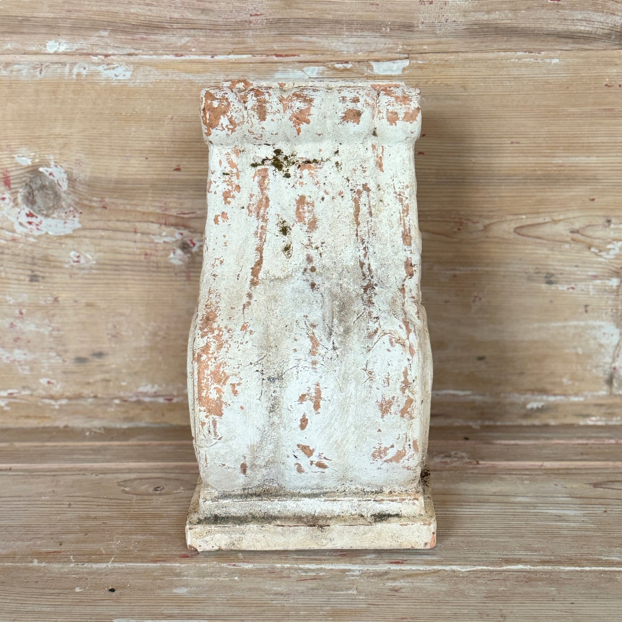 Terra Cotta Wall Bracket with Beautiful Patina