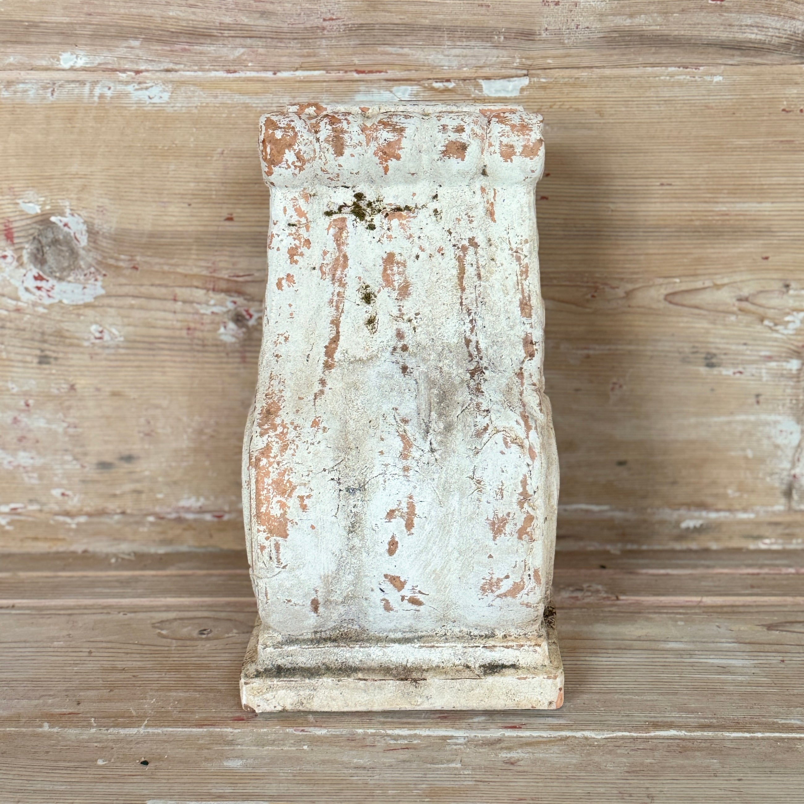 Terra Cotta Wall Bracket with Beautiful Patina