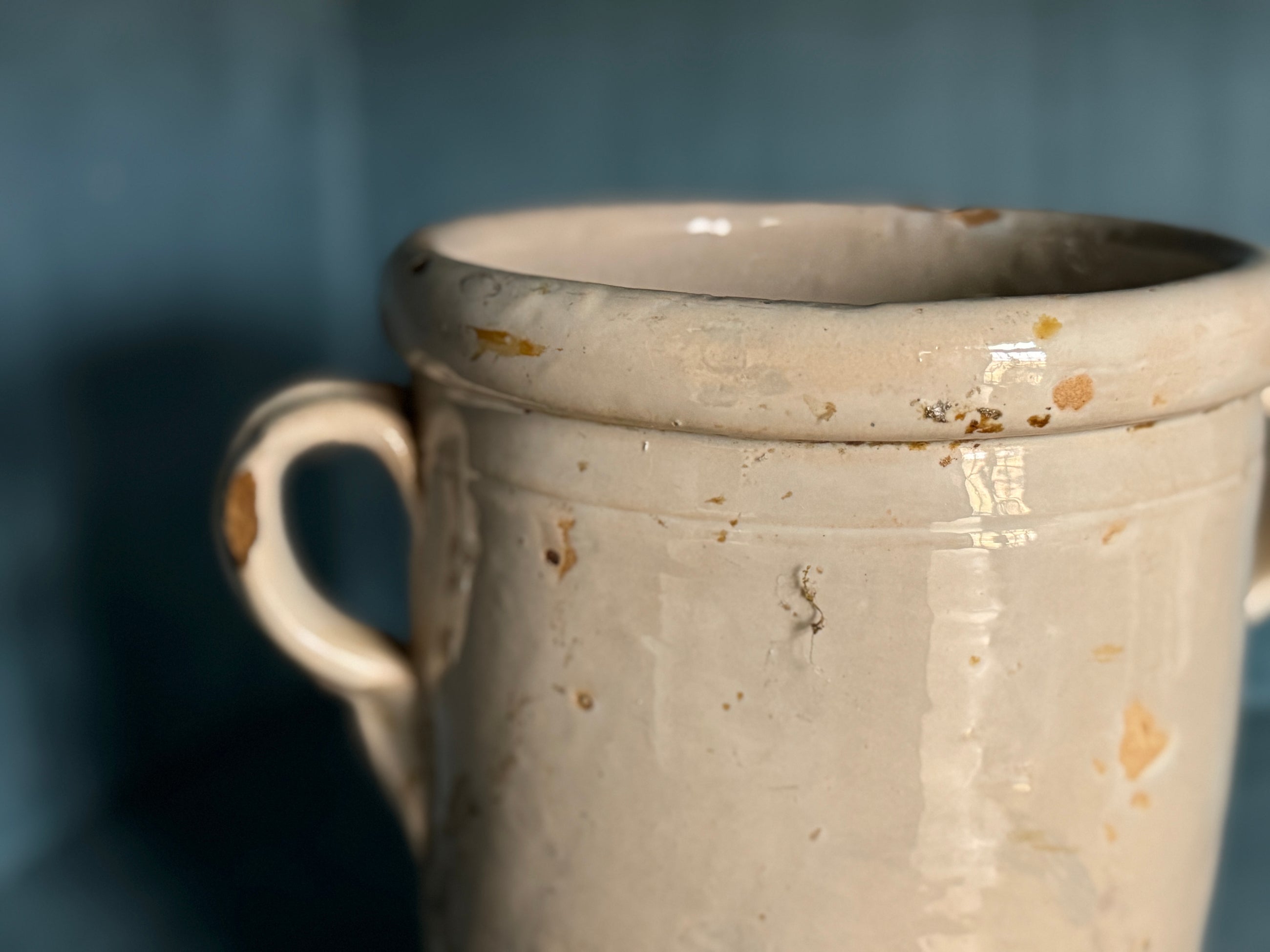 Antique Italian Confit Pot