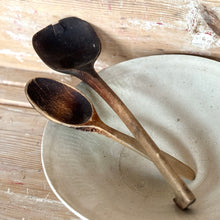 Pair of Antique Wooden Spoons