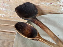 Pair of Antique Wooden Spoons