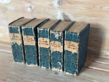 Set of Antique Prussian Blue Books