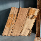 Set of 3 Antique Mustard Angloise Books