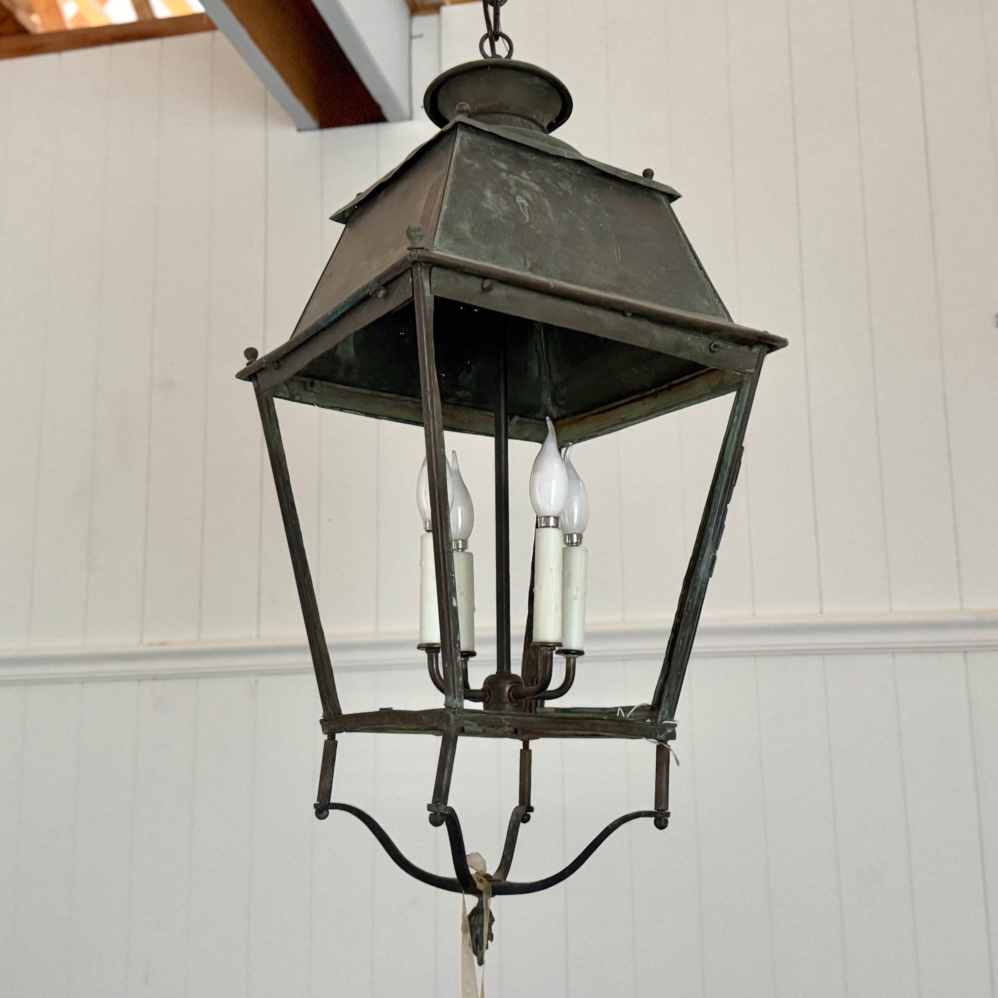 Italian 19th Century Copper Lantern