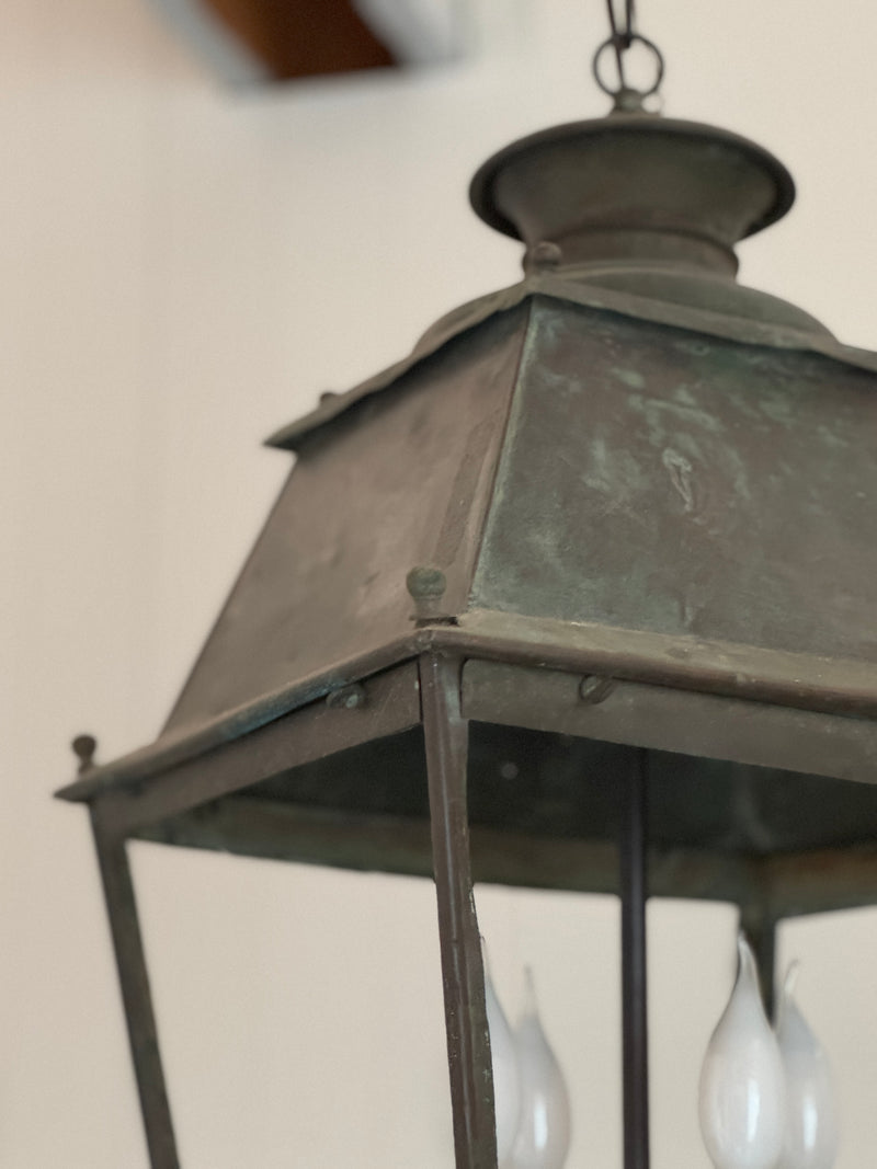 Italian 19th Century Copper Lantern