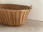 Belgian Vintage Wicker Laundry Basket