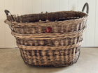 Antique European Harvest Basket