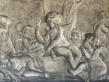 Pair of Louis XVI Era Painted Four Seasons Grisailles