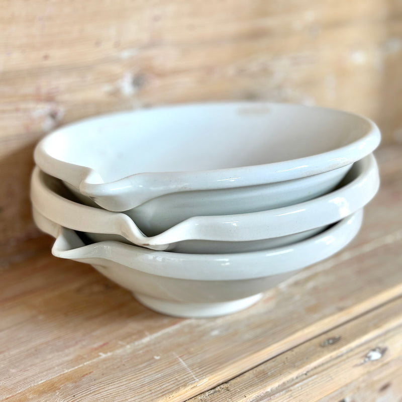 Vintage French Ironstone Gratin Dish