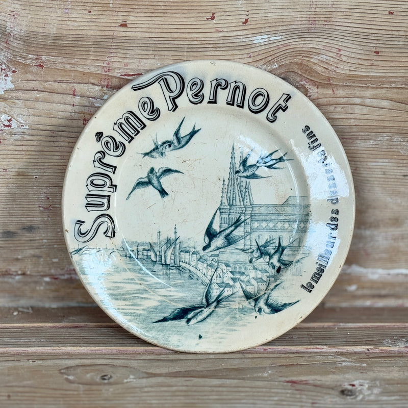 Antique French Supreme Pernot Plate