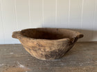 Antique Farmhouse Wood Bowl