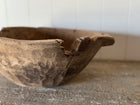 Antique Farmhouse Wood Bowl
