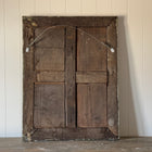 Rustic 18th-century Green French Painted Mirror