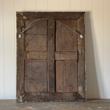 Rustic 18th-century Green French Painted Mirror