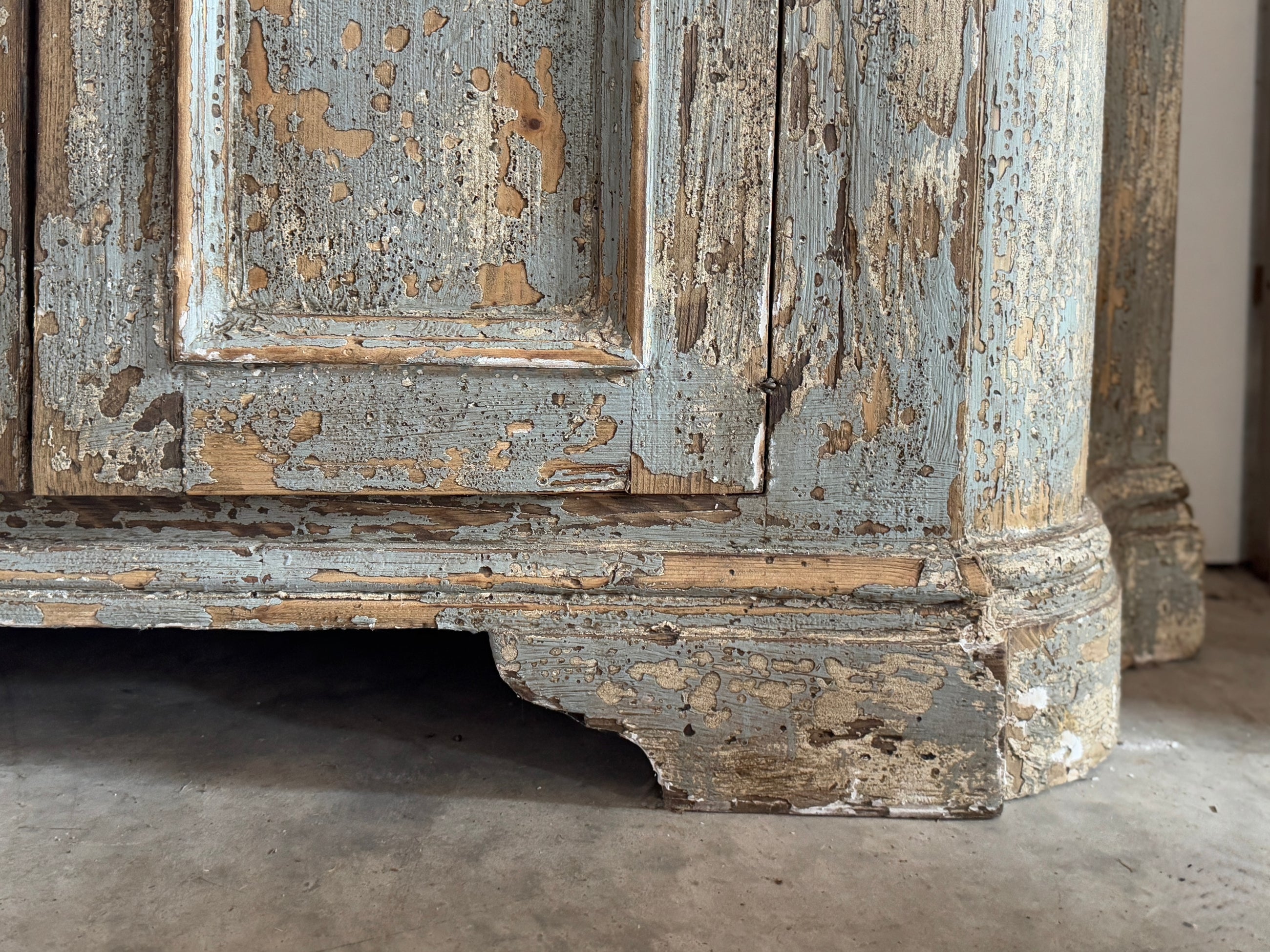 Stunning Reproduction Buffet Made with Reclaimed Tuscan Wood
