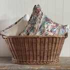 Marbleized Pillow Cover with Matching Flange